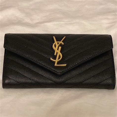 ysl monogram large wallet